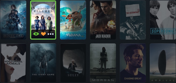 Poster overlays